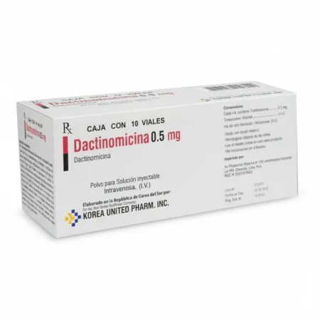 Dactinomicina 500 µg