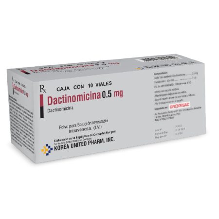 dactinomicina 0.5 mg