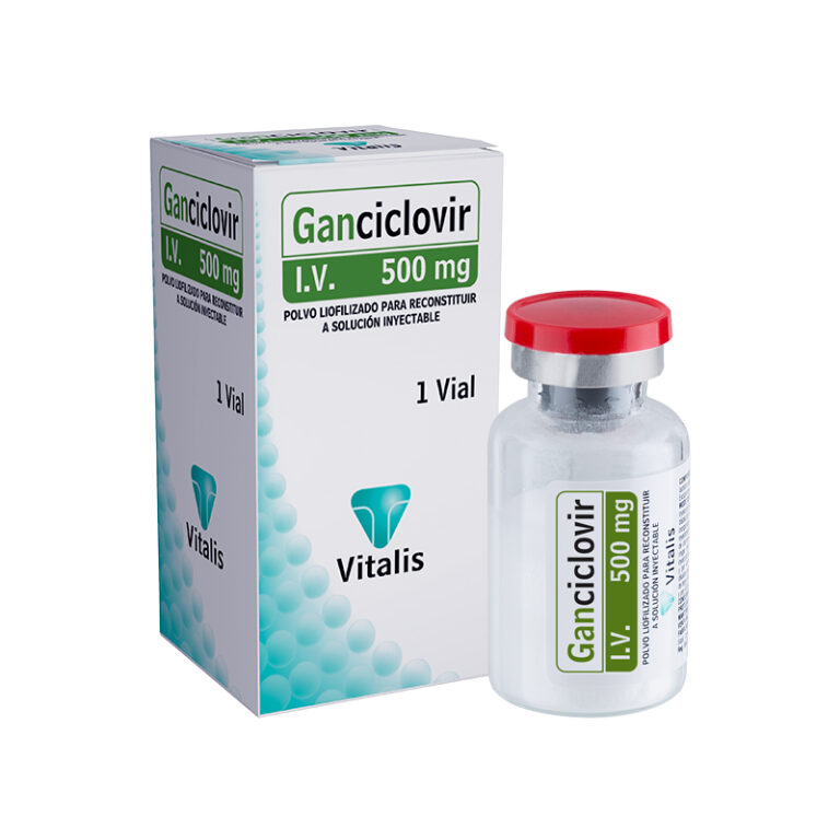 ganciclovir 500 mg inyectable